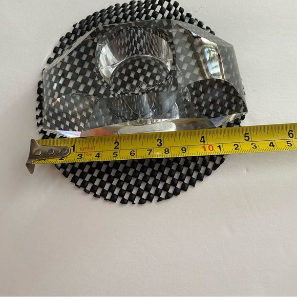 RosenThal crystal votive candle holder. Preowned no chips or cracks. 5” x 2” - Picture 6 of 6